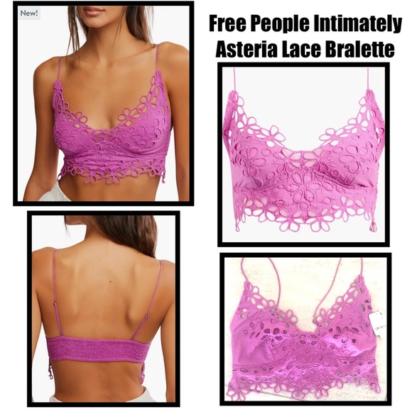 Free People Other - Free People Intimately Asteria Lace Bralette